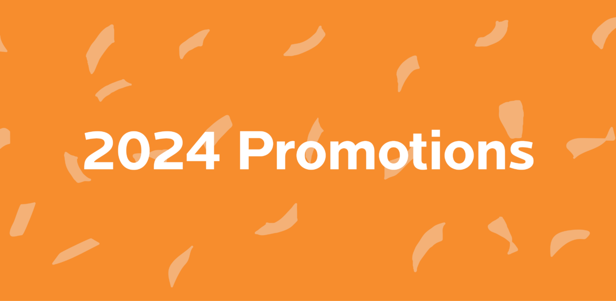 Announcing New Promotions!