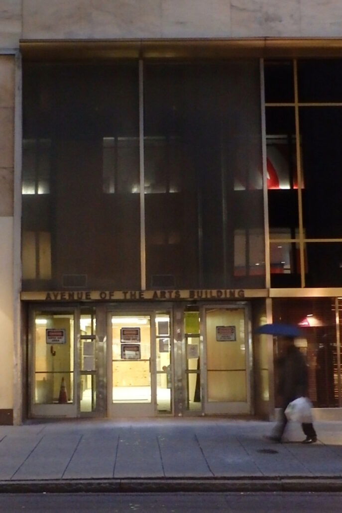 the griffin exterior before photo