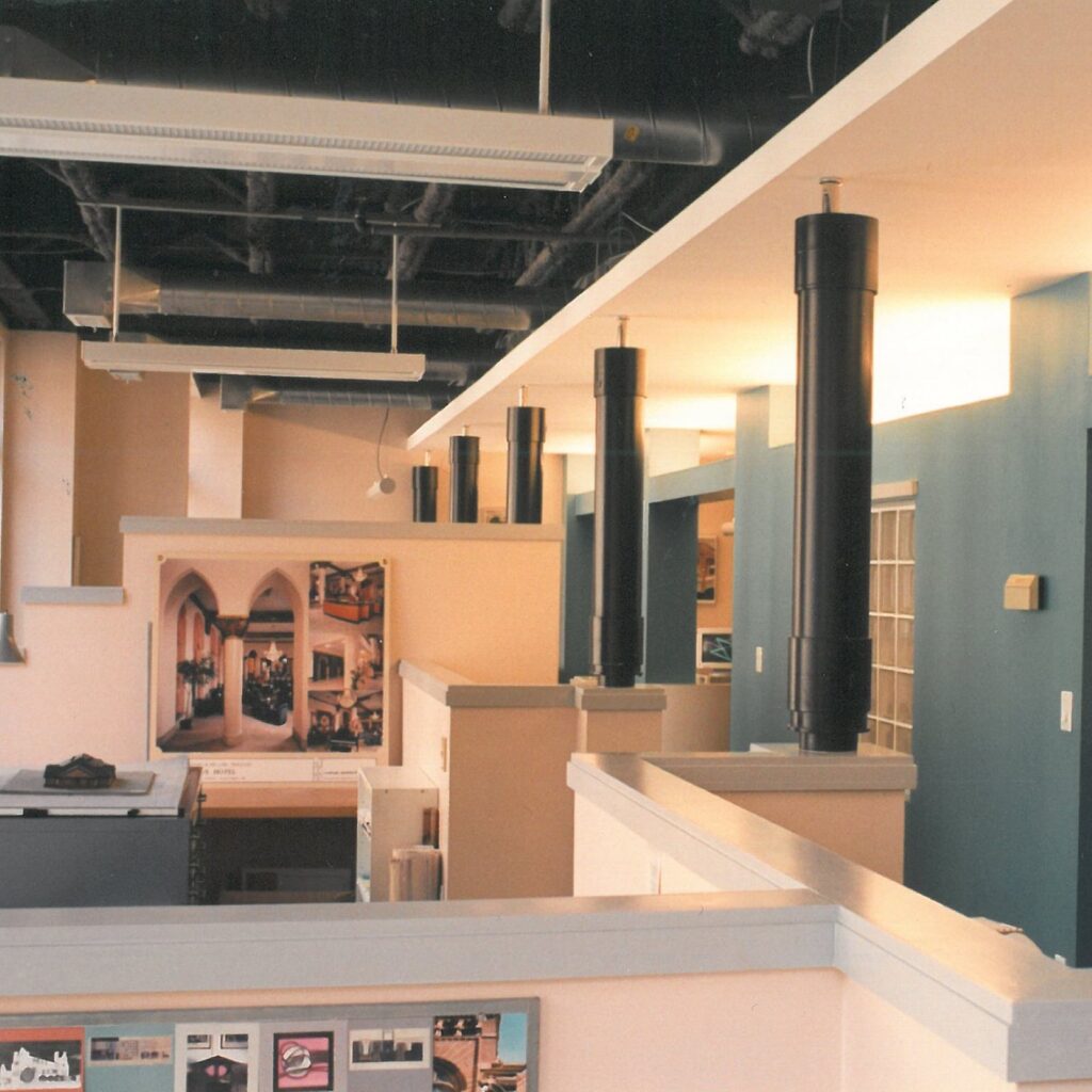 Photo of JKRP office in 1986